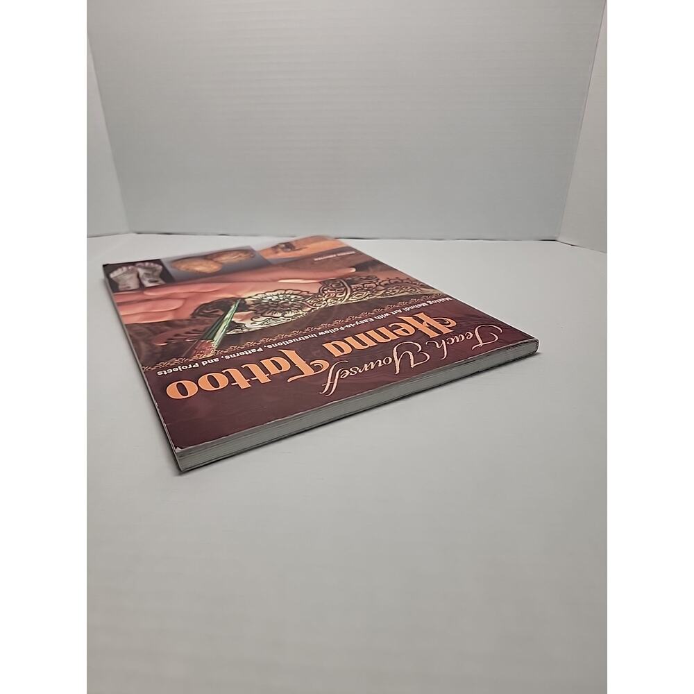 Teach Yourself‎ Henna Tattoo Book Beginner Guide Designs Techniques - Picture 12 of 13